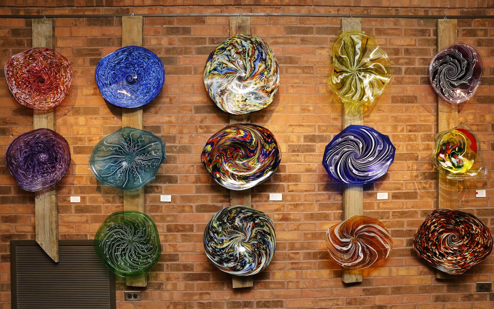 Darren Goodman Glass exhibit