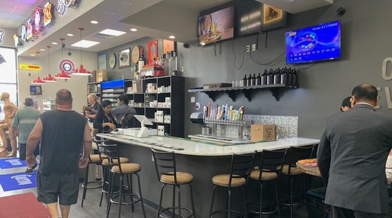 The first fully Ohio Liquor or OHLQ branded store in the region recently debuted at Kings Mills Liquor, 5271 Kings Mills Road, in Mason. OHLQ locations are private businesses which own and operate retail outlets and sell spirituous liquor products on consignment. CONTRIBUTED