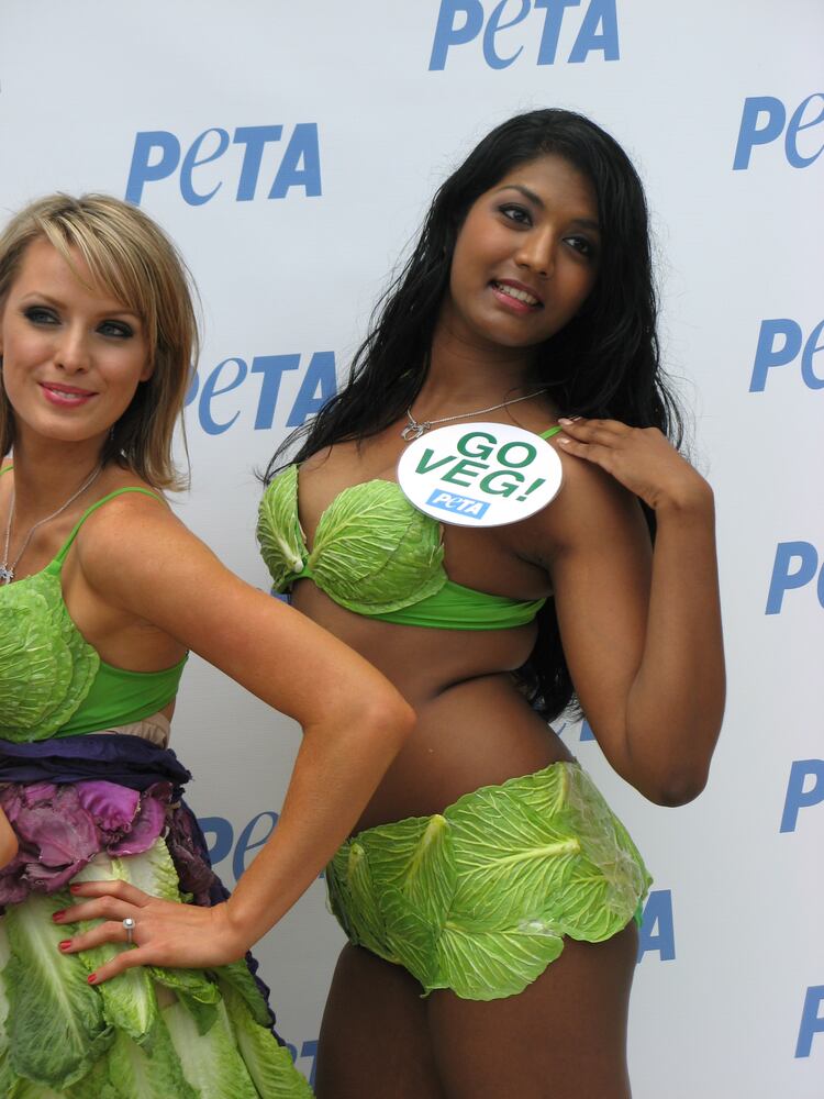 PETA Model Show Vegan Is Sexy