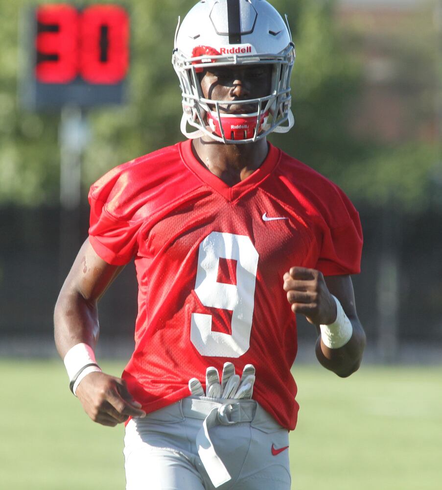 Ohio State freshmen begin practice