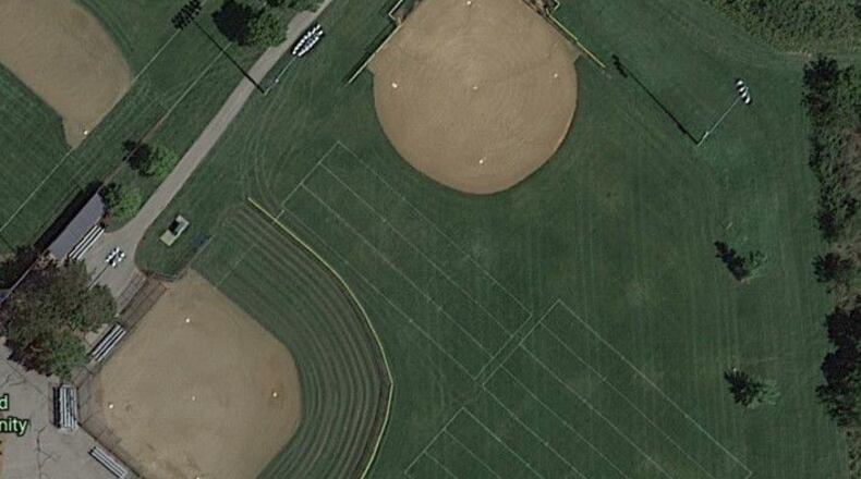 Field 4 at the Oxford Community Park, shown here as it currently exists, is being divided to create two more youth baseball fields as the Oxford Parks and Recreation Department responds to an increase in youth baseball and softball and declining interest in adult softball. CONTRIBUTED