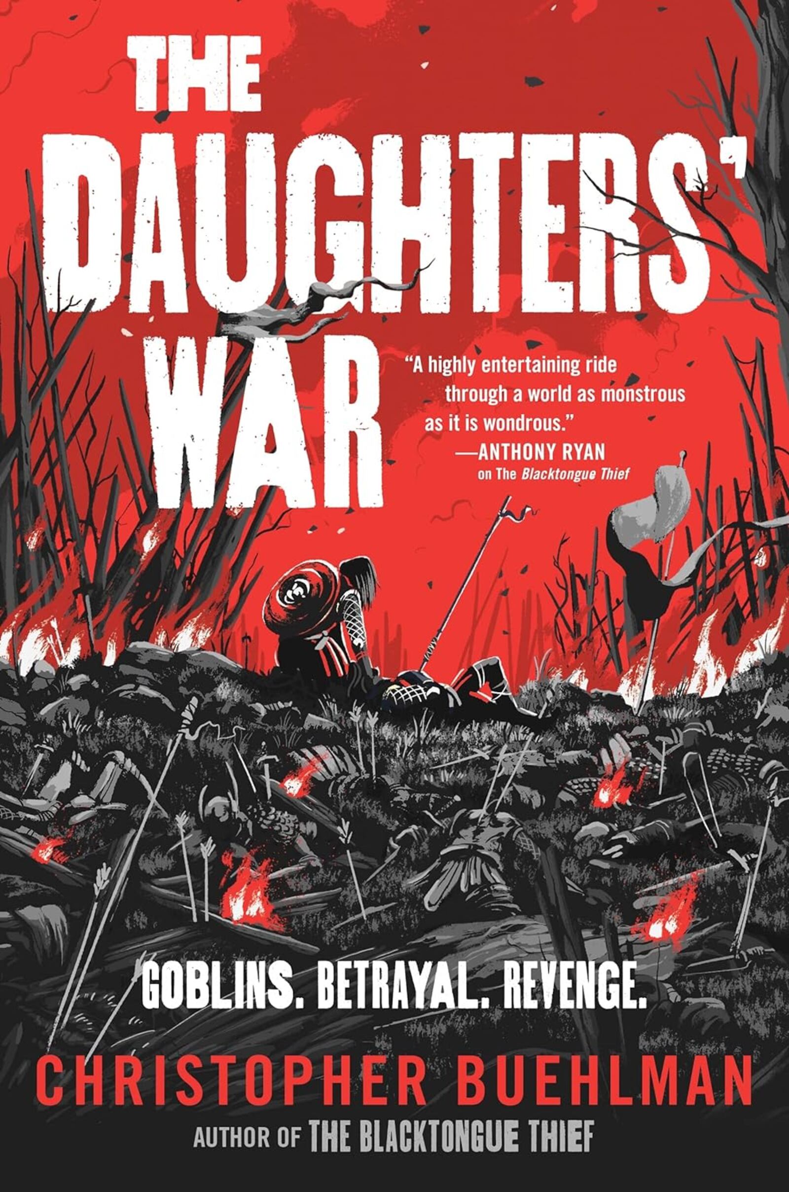 "The Daughters' War" by Christopher Buehlman (Tor, 400 pages, $28.99)