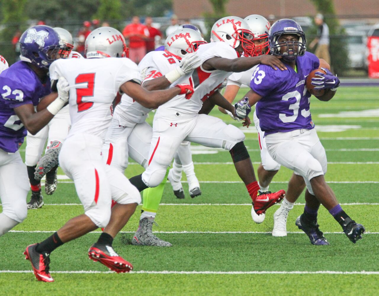 Middletown vs Lima Sr. football