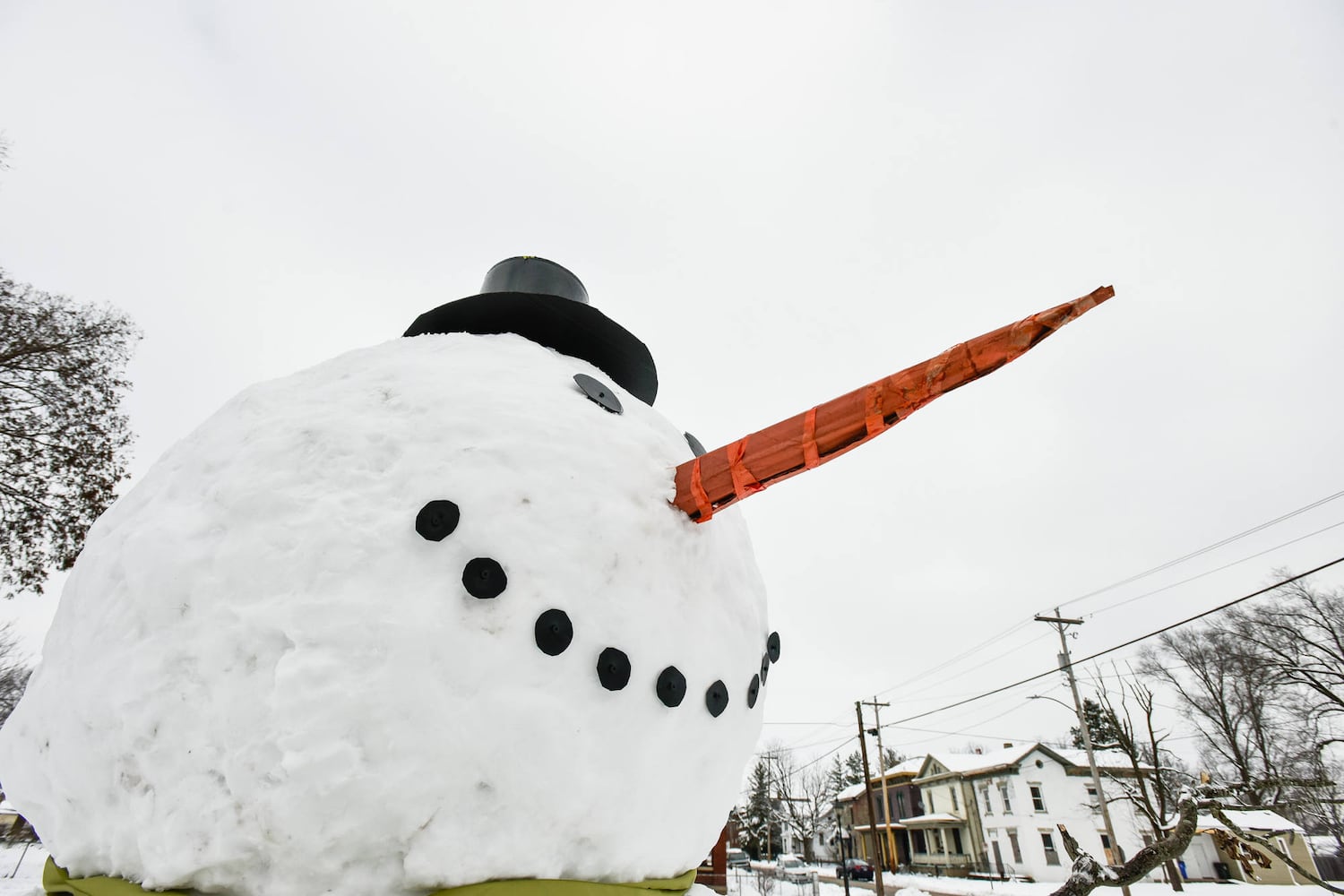 PHOTOS: Snow covers Butler County during weekend winter storm