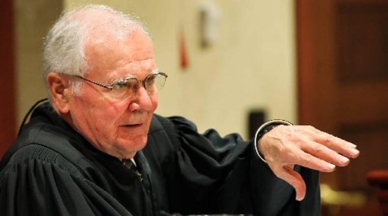 Judge Matthew Crehan is remembered as "fierce" and having the desire to make things fair. He died Tuesday at age 86. FILE