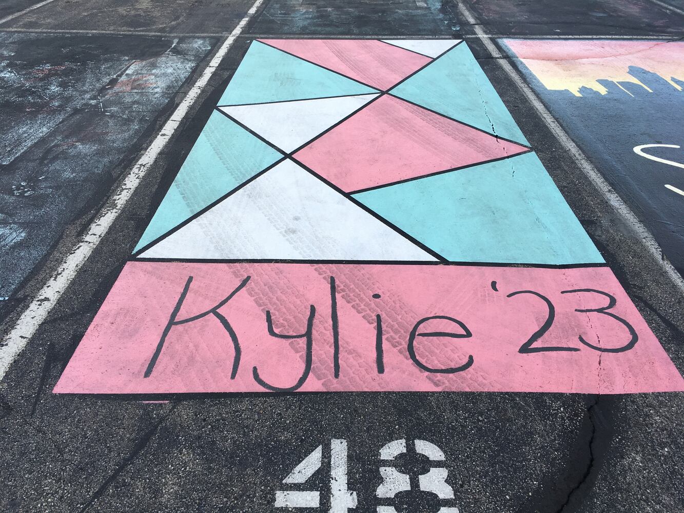 Ross senior parking lot spaces