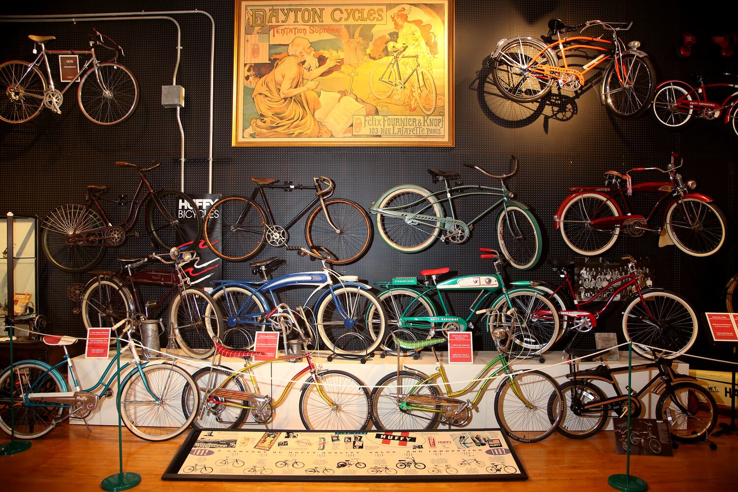 PHOTOS: Hundreds of high-wheelers, cruisers and Sting-rays on display at the Bicycle Museum of America in New Bremen