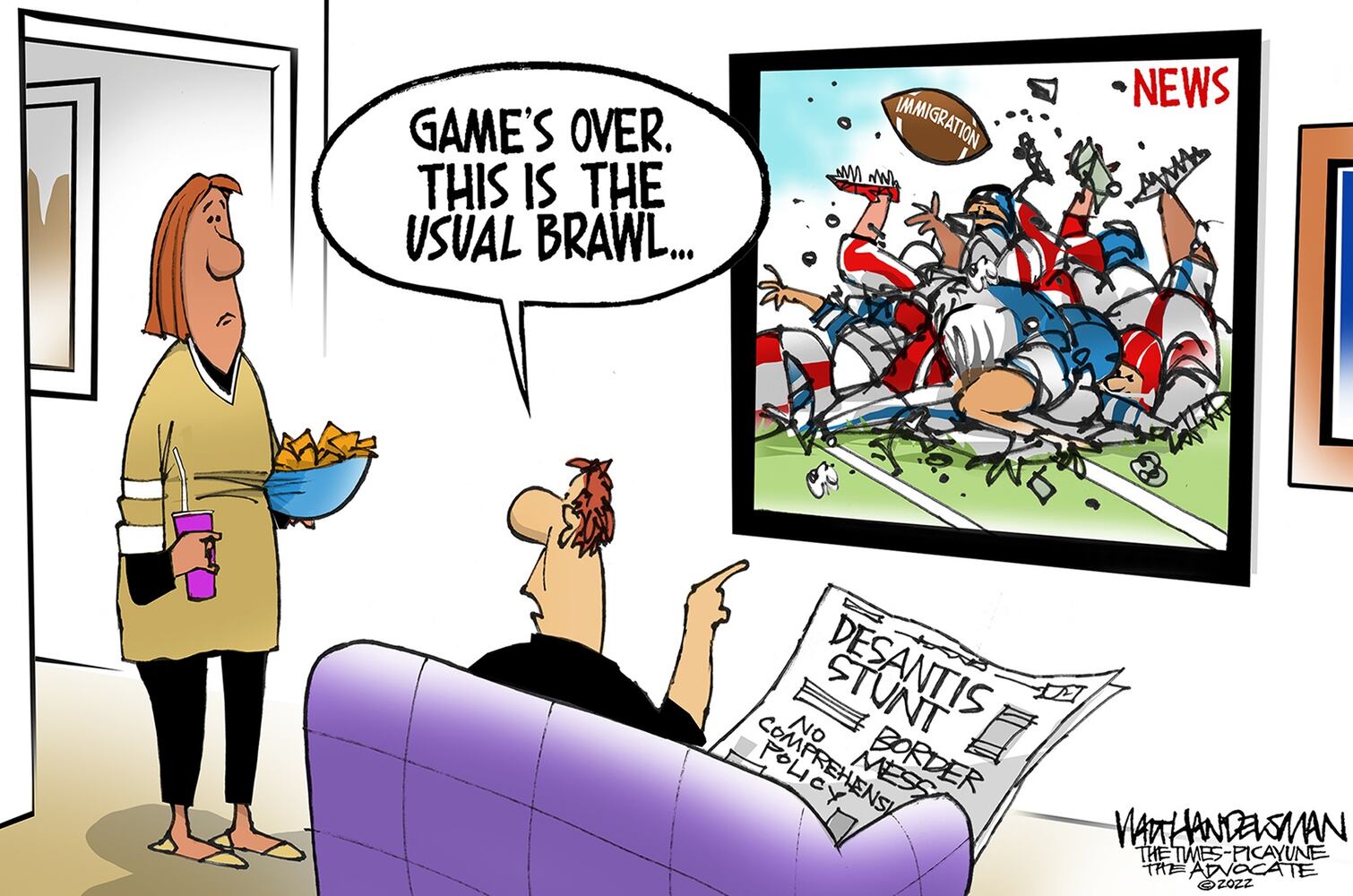 WEEK IN CARTOONS: Ron DeSantis, migrants, inflation and more