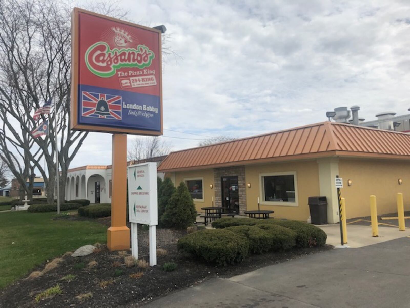 Cassano’s Pizza King plans to expand its operations, adding to its properties near its Stroop Road corporate headquarters and one of its restaurants. NICK BLIZZARD/STAFF