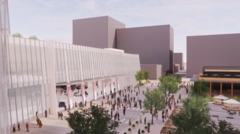 Plans for a Cincinnati convention district also include $200 million worth of renovations and upgrades to the Duke Energy Convention Center. WCPO/CONTRIBUTED