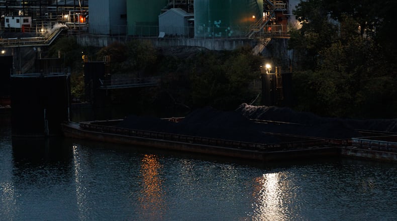U.S. Steel's Clairton Coke Works in Clairton, Pa., on Wednesday, Oct. 29, 2025. (Quinn Glabicki/Pittsburgh's Public Source via AP)