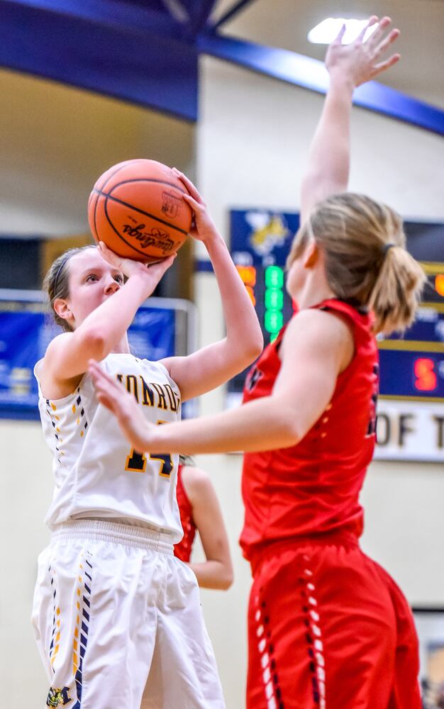 Monroe vs Franklin Girls Basketball