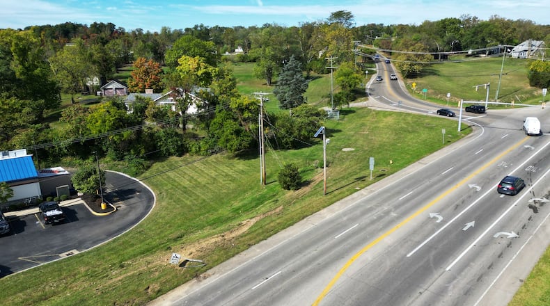 The Occupational Health and Safety Administration investigated after one person was killed and another hurt in an accident Tuesday afternoon in Hamilton that involved a heavy piece of machinery.
The accident happened outside city lines on Old Oxford Road. However, the equipment landed in front of Skyline, which is within city limits, according to Hamilton Police. NICK GRAHAM/STAFF