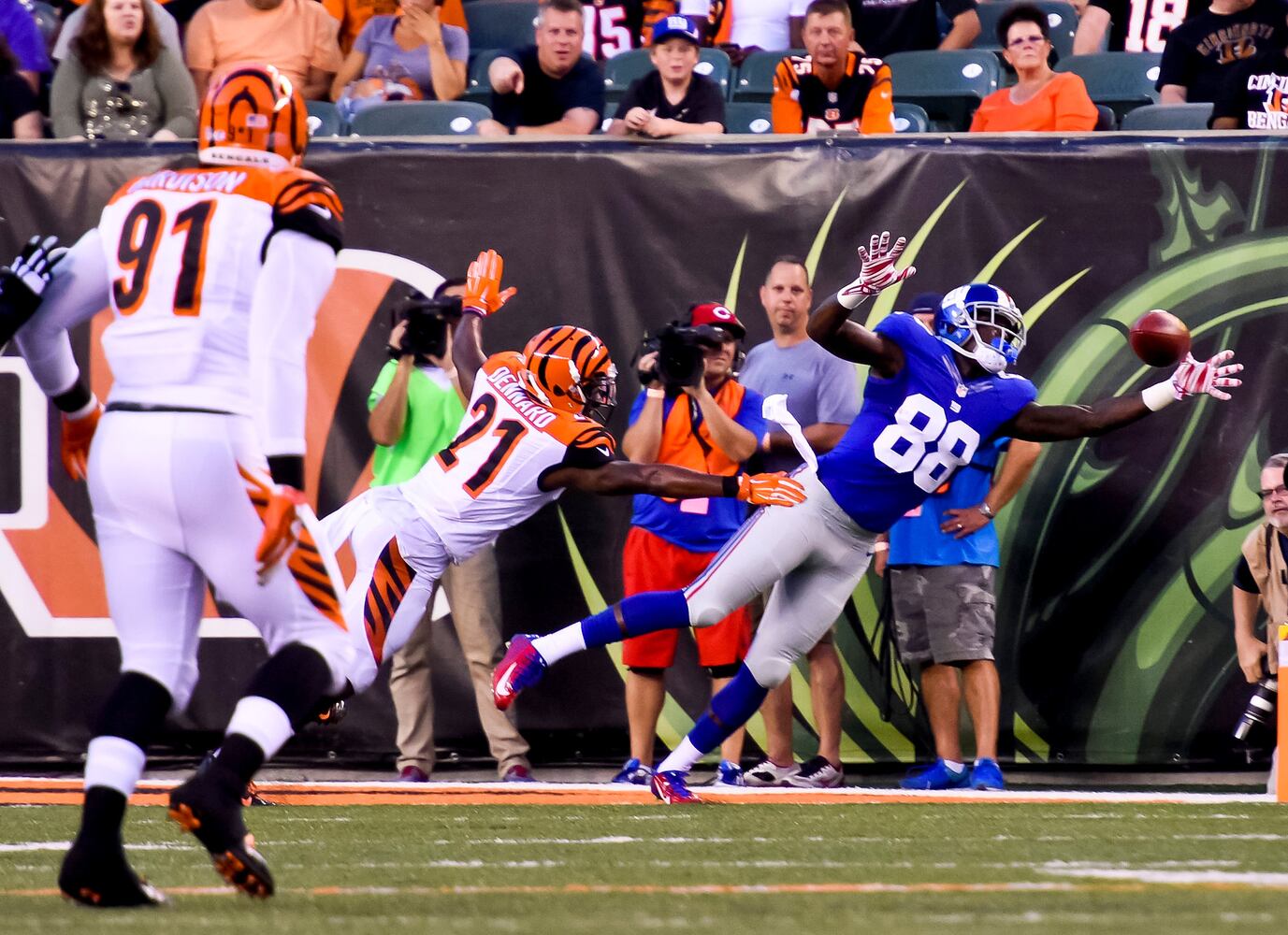 Bengals vs Giants preseason
