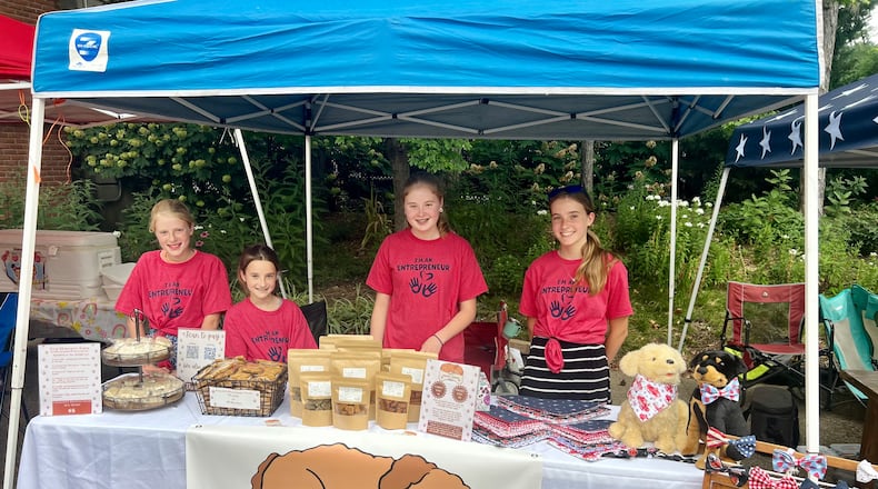 The Fairfield Farmers Market has partnered with Children’s Entrepreneur Market, an award-winning program that instructs young people about the power of entrepreneurship, innovation and leadership through experiential learning, for two markets this summer. The kids were part of the May 22 market and will return for the July 24 market. CONTRIBUTED