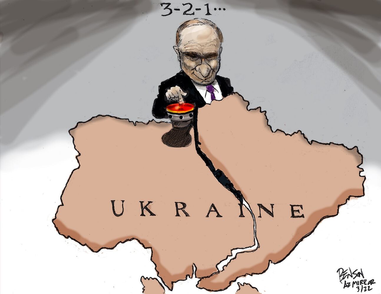 WEEK IN CARTOONS: Ukraine, Putin, baseball lockout and more