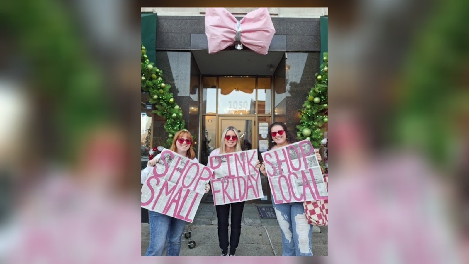 From L-R, small business owners Miranda Mullins of Three Moons Boutique, Lisa Dethlefs of Iron Rose Mercantile and Kelsey Singer of Monarch Designs. CONTRIBUTED