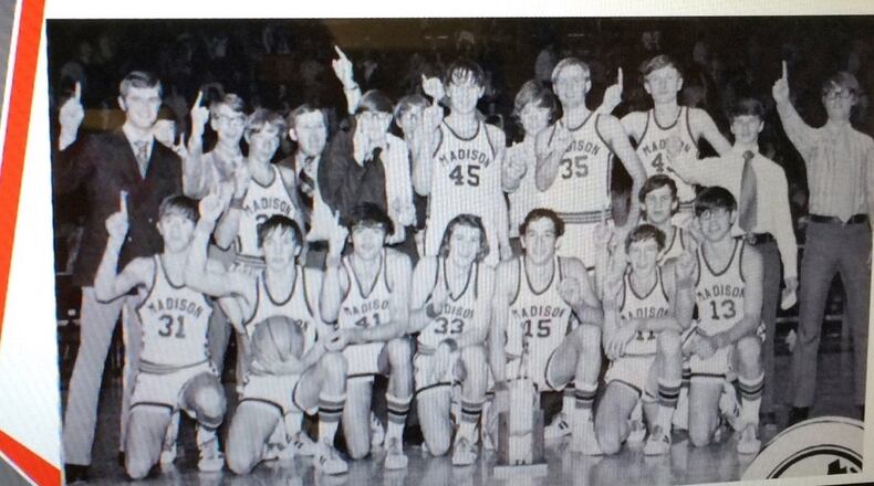 Coach Larry Brandenburg led the Madison High School boys basketball team to the 1972 Class AA State Final Four. SUBMITTED PHOTO