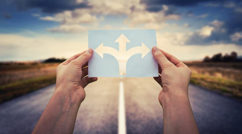 Two keys to making a difficult choice without regrets are planning and thought beforehand.