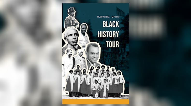 The City of Oxford has a self-guided Black History tour guide available to take people around the town and on the Miami University campus. CONTRIBUTED