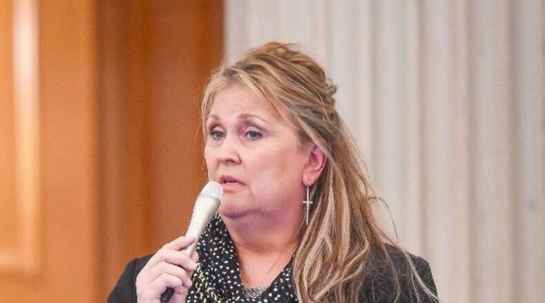 State Rep. Candice Keller, R-Middletown, who is also the executive director of the Community Pregnancy Center, has hired security to work her pro-life fundraiser this week. She said Sunday’s mass shooting in Texas prompted her to make the decision, though officials have said the shooting wasn’t related to religion. STAFF FILE PHOTO