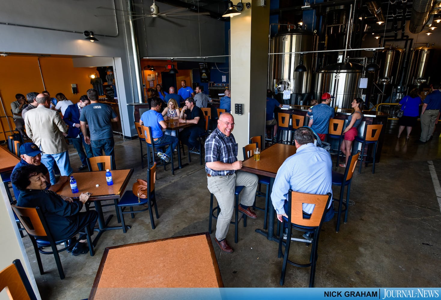 Municipal Brew Works First Pour
