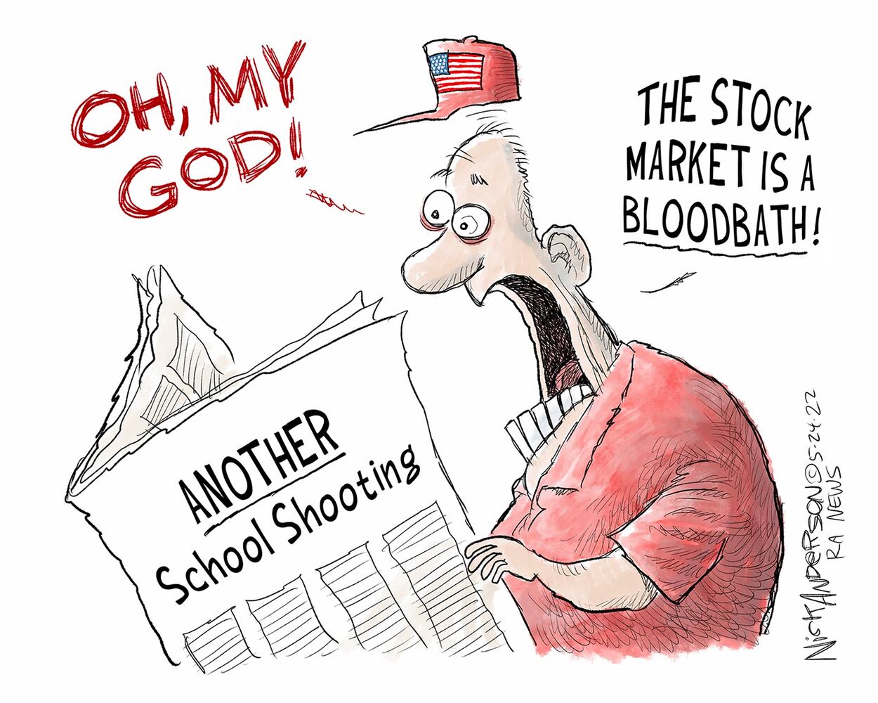 WEEK IN CARTOONS: Texas school shooting, baby formula and more