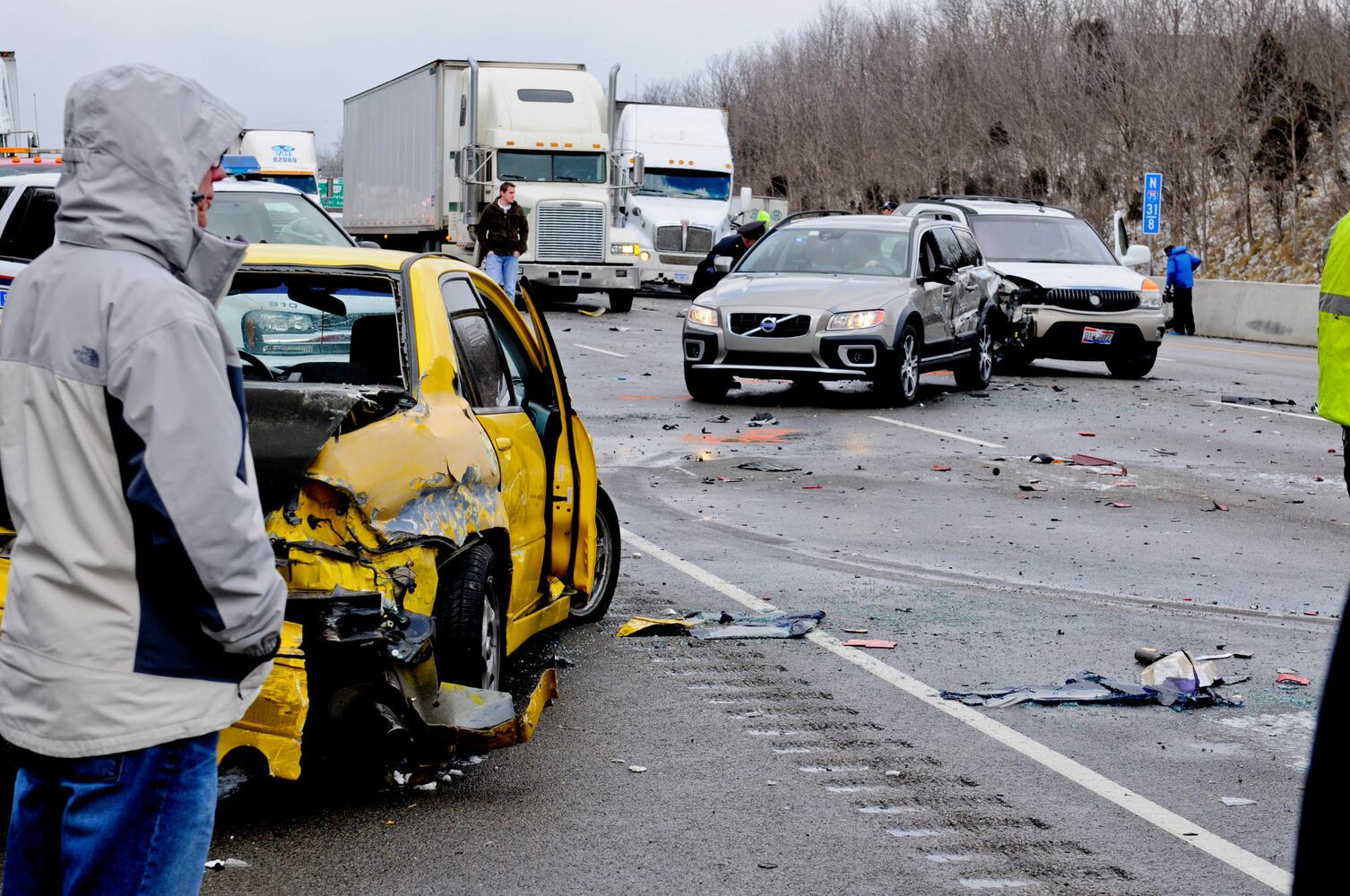 I-75 pileup Middletown