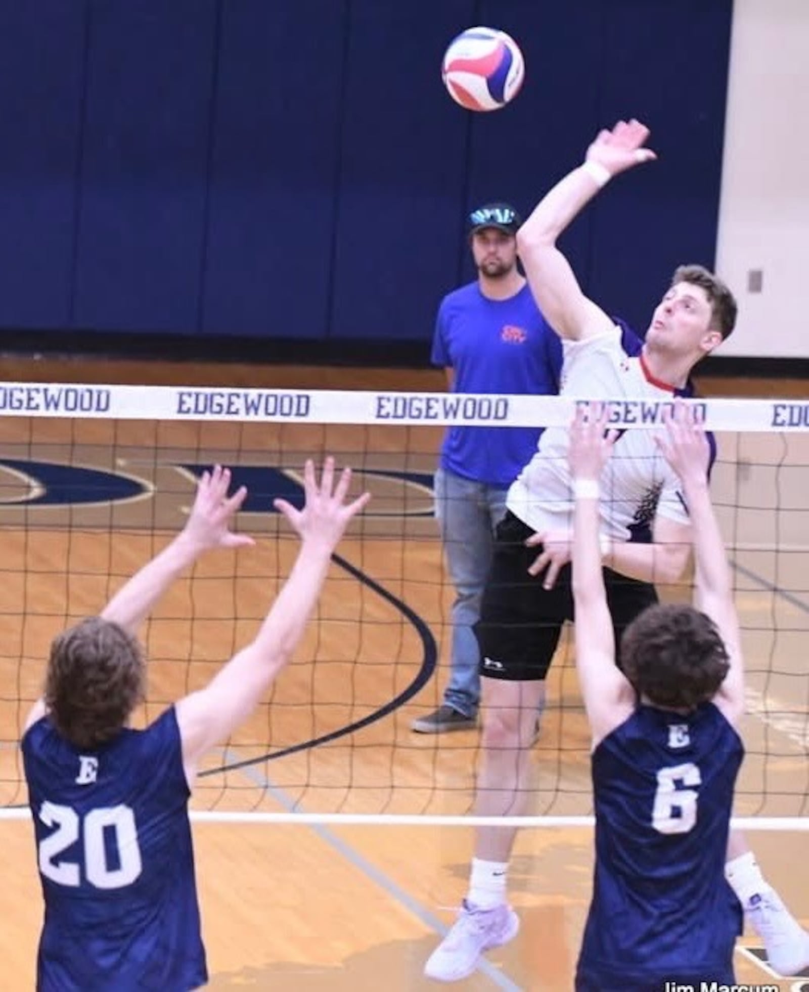 Tim Rigabar, who just completed his senior season on the Middletown High School volleyball team, will continue his academic and athletic career at Indiana University East PHOTO COURTESY OF JIM MARCUM