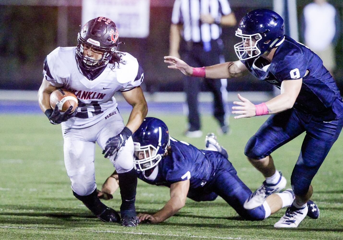 Franklin football beats Valley View Friday, Oct. 11