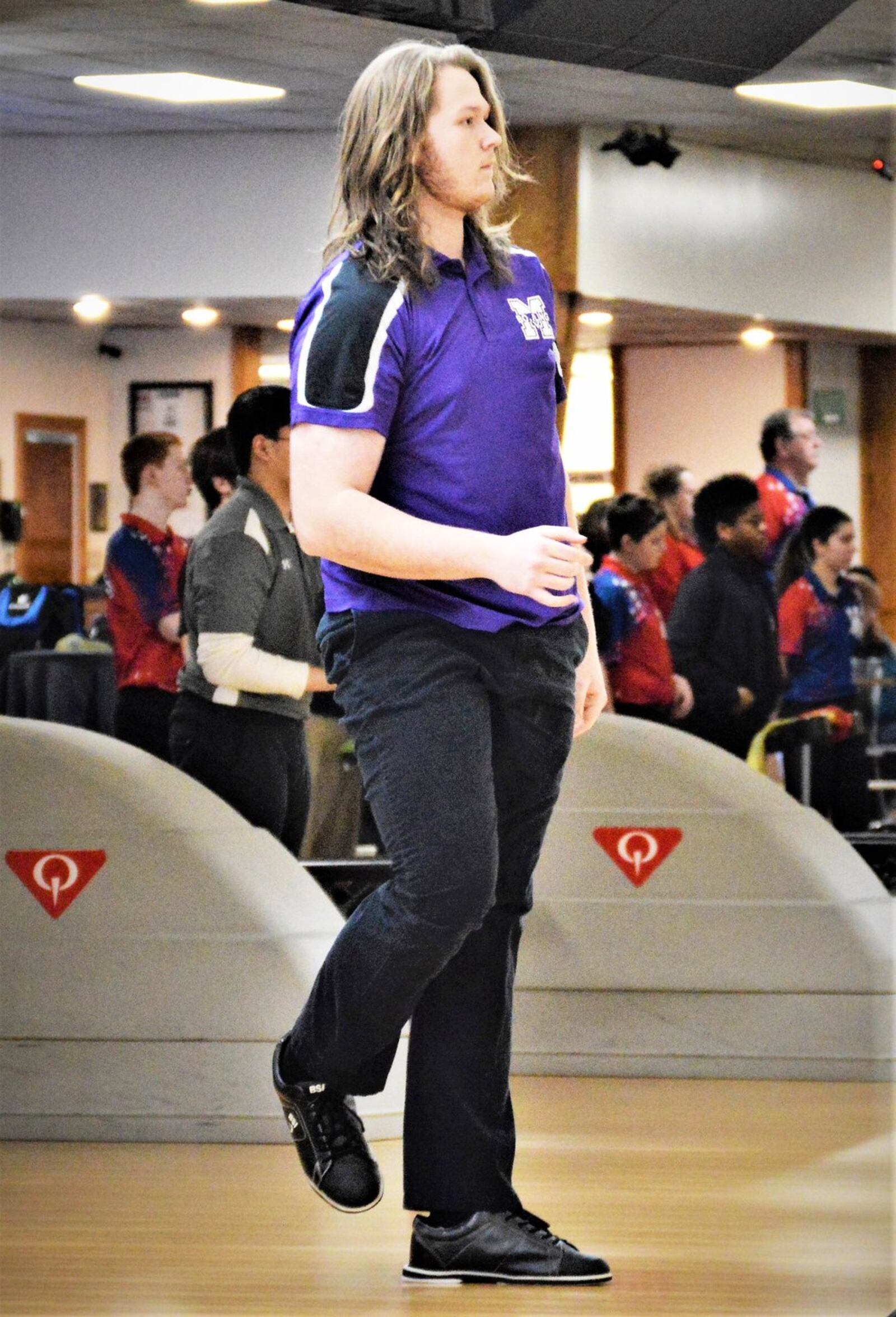 Middletown High School sophomore Ethan Rowe (pictured) and Oak Hills junior Chase Francisco will represent the Greater Miami Conference in the Division I state bowling tournament Saturday at Wayne Webb’s Columbus Bowl. SUBMITTED PHOTO