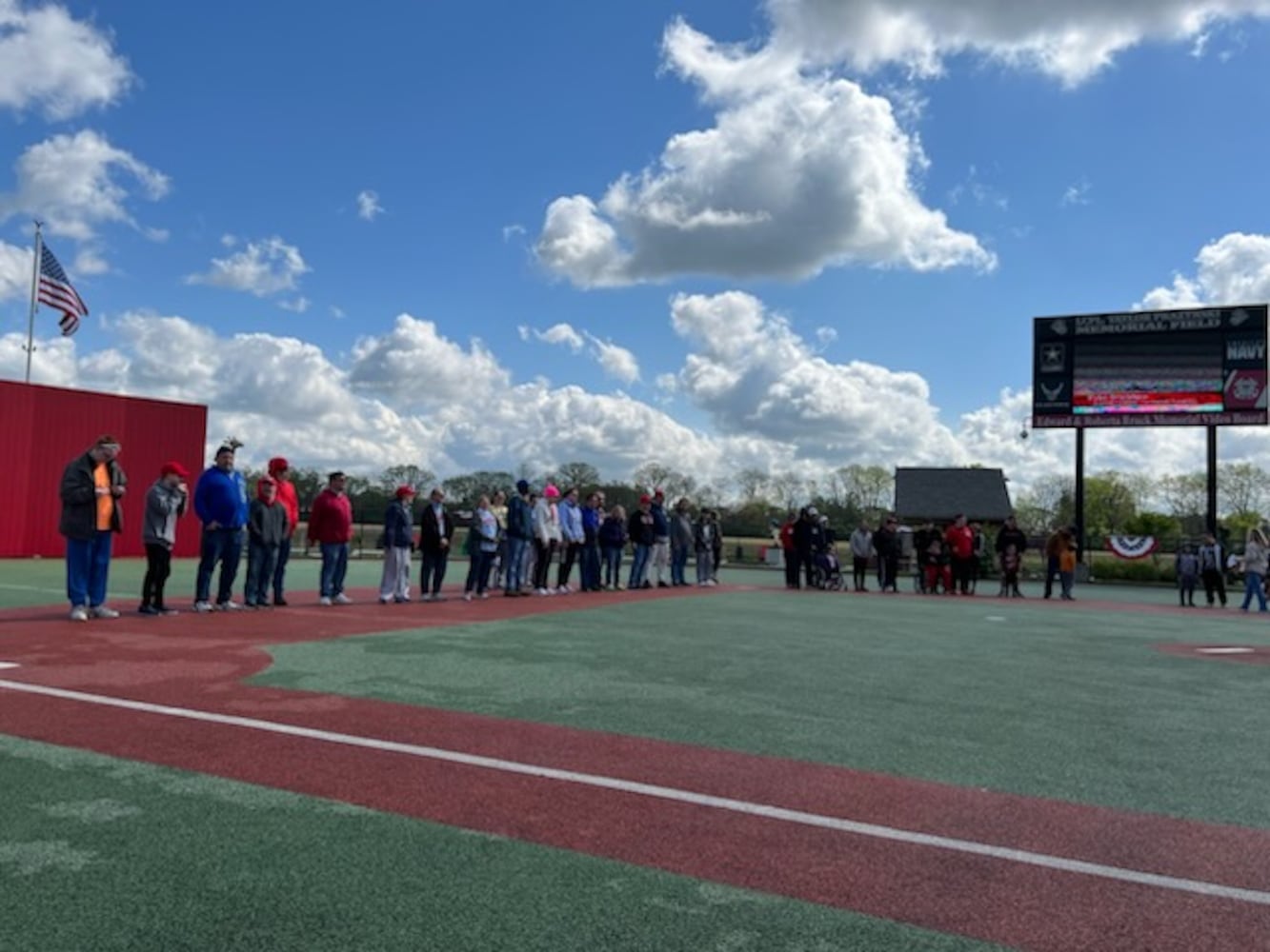 Nuxhall fields parade and opening day