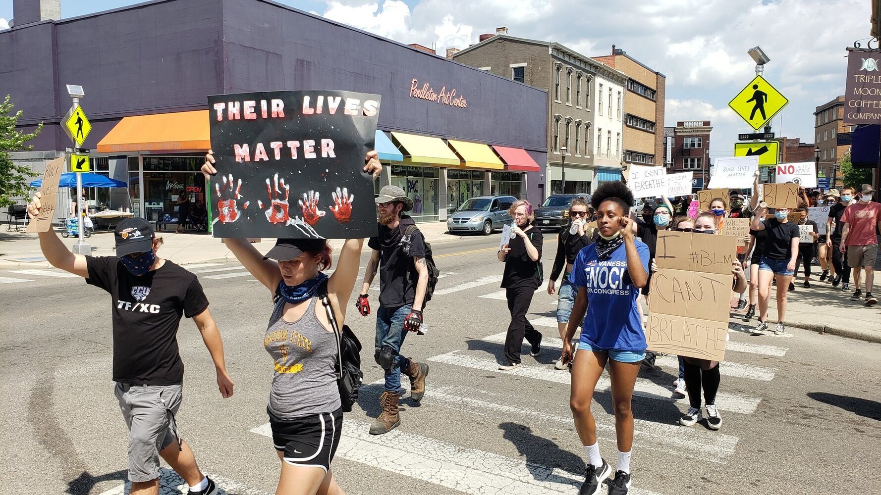 ‘This is not OK’: Butler County protesters share strong messages in a week of events