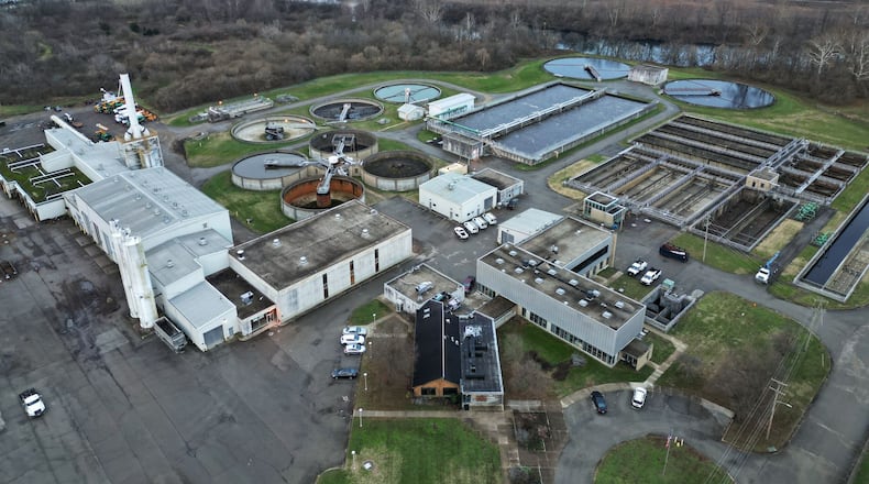 The city will consider in January a bid to make improvements in the biosolids facility at the Hamilton Water Reclamation Plant on River Road. The $14.8 million estimated cost, which includes contingency, could take a year to complete but equipment could take a year to order. NICK GRAHAM/STAFF