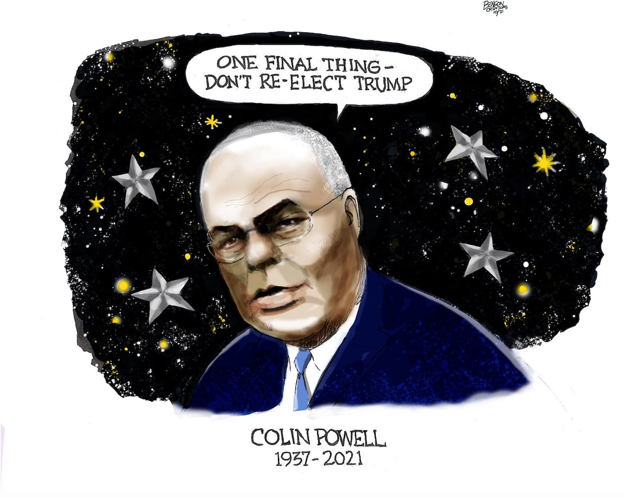 WEEK IN CARTOONS: Gen. Colin Powell, supply chain woes and more