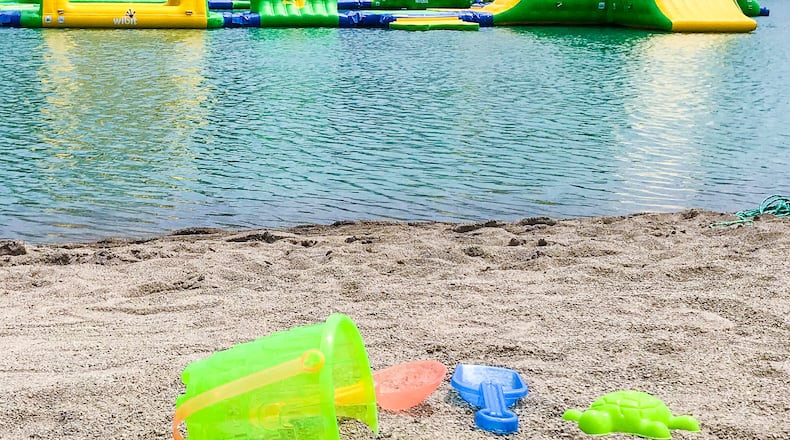 Rep. Thomas Hall, R-Madison, has introduced a bill that would allow for the regulations of man-made lakes and ponds like the Land of Illusion Aqua Adventures Park in Madison Twp. FILE PHOTO