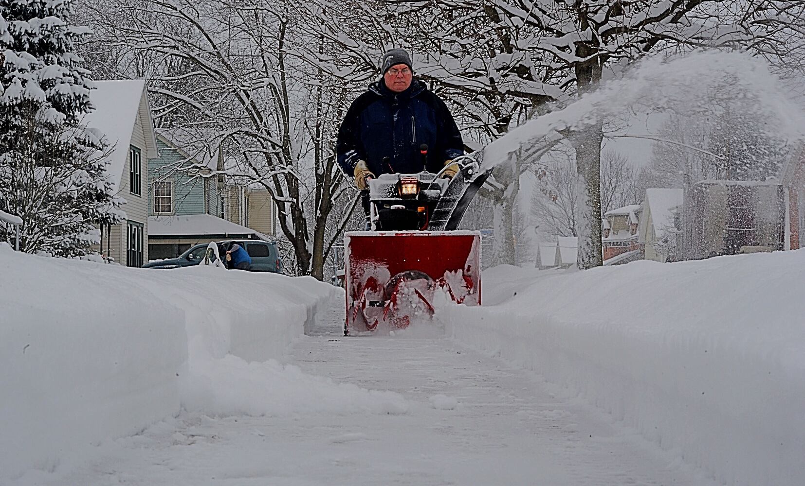 PHOTOS: Winter storm hits Miami Valley