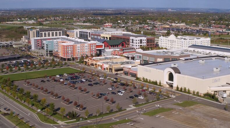 The Liberty Center opened in 2015 and continues to expand, including more development on the south side of Liberty Way. TY GREENLEES / STAFF