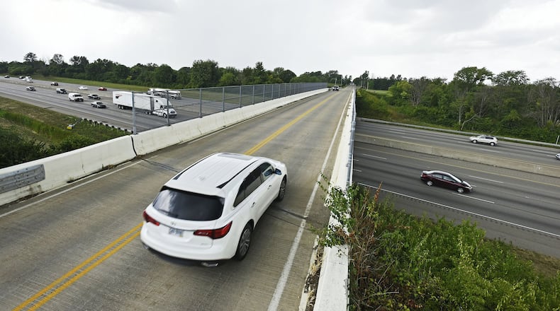 Liberty Twp. submitted a bid this fall for Amazon to bring its second North American headquarters to the township. While non-disclosure agreements prevent Liberty officials from discussing incentives or location, the township actively markets only two swaths of land large enough to accommodate the project, one of them just off Millikin Road (pictured) and the other just off Cox Road near the Liberty Interchange. STAFF FILE PHOTO