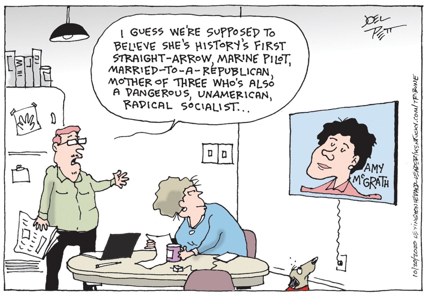 Week in cartoons: The final debate, Jeffrey Toobin and more