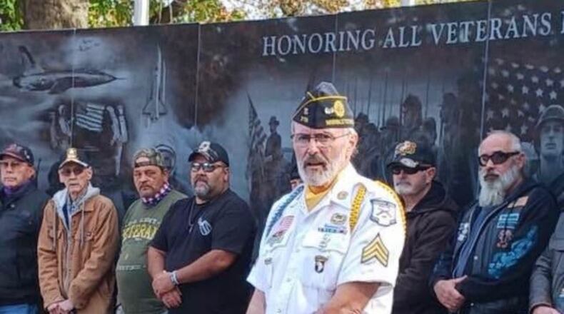 Johnny Wireman, 65, has served with the Middletown Combined Honor Guard for eight years and participated in more than 700 funerals. He's serving as grand marshal of Middletown's Memorial Day Parade. SUBMITTED PHOTO