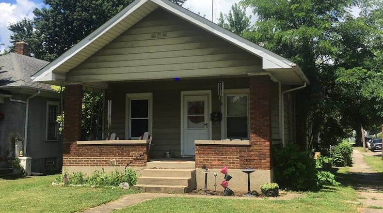 Four Middletown juveniles allegedly displayed guns and stole guns and jewelry last week out of this house in the 2200 block of Tytus Avenue in Middletown. The four were arrested and have been remanded to the Butler County Juvenile Detention Center. RICK McCRABB/STAFF