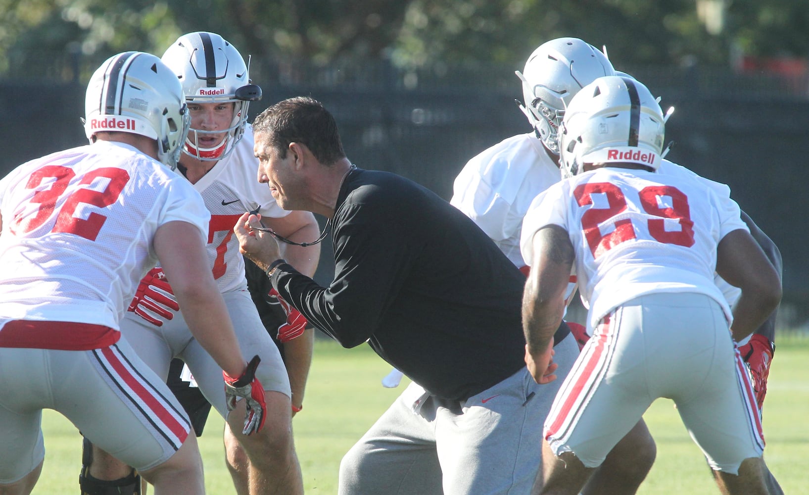 Ohio State freshmen begin practice