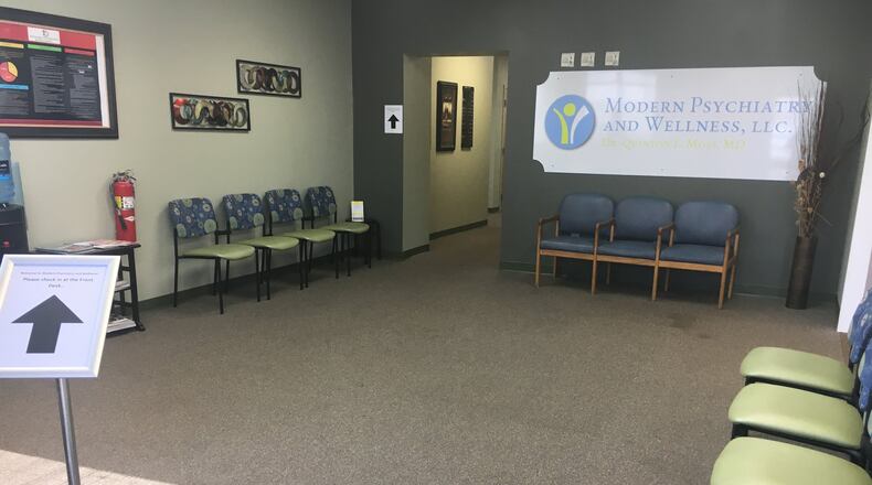 Modern Psychiatry & Wellness in 2019 relocated its Hamilton operations to this location, at 1910 Fairgrove Ave. MIKE RUTLEDGE/STAFF