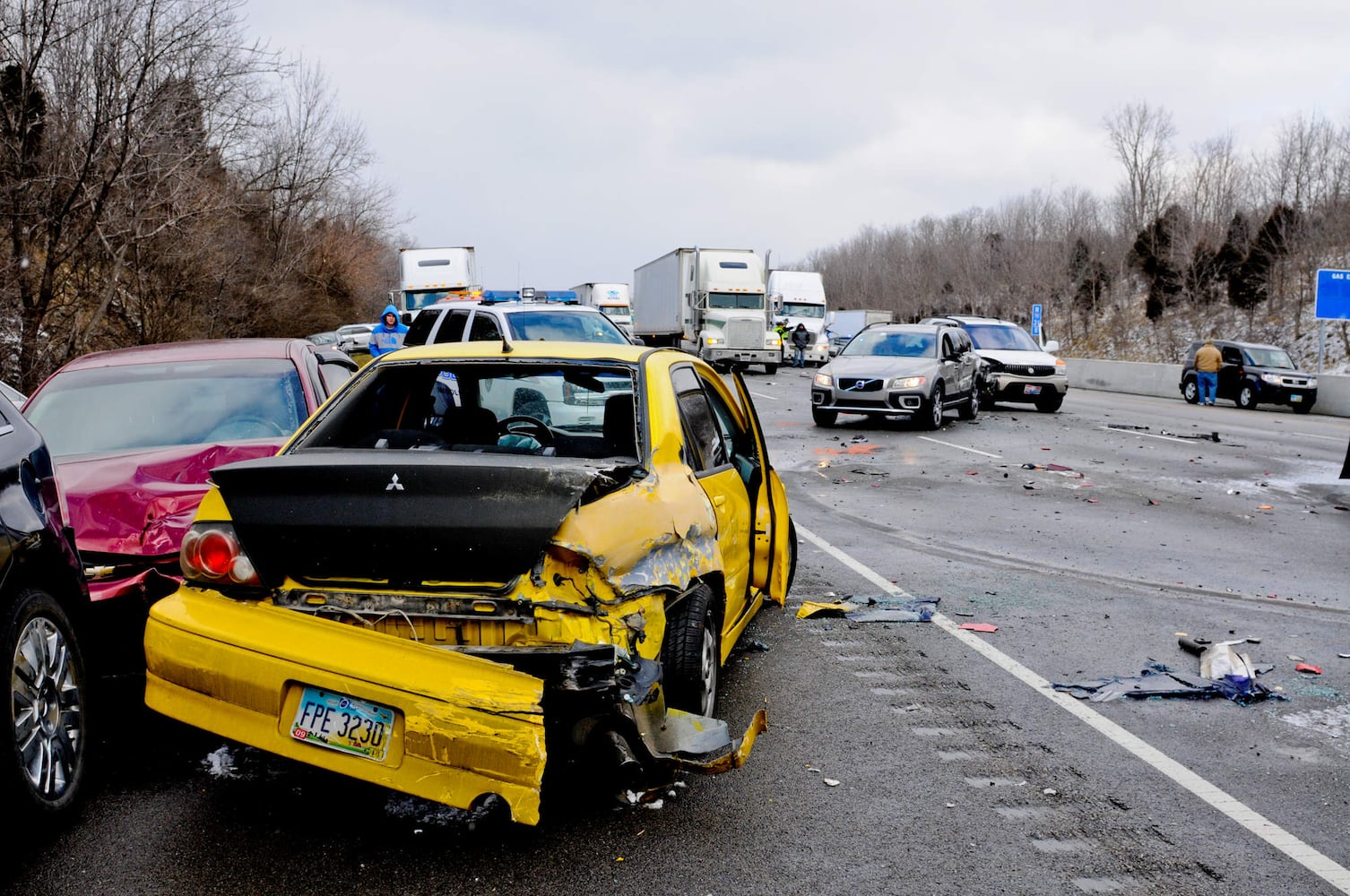 I-75 pileup Middletown