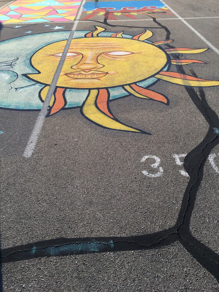 Lakota West senior parking spaces