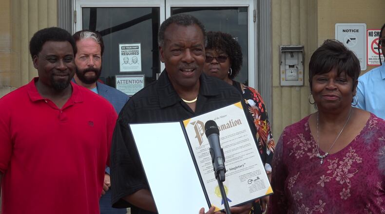 Arthur Singletary was honored by Hamilton this week for his help of other people during his career. Contributed