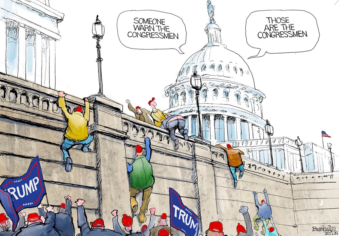 WEEK IN CARTOONS: Facebook name change, Biden’s spending plan and more