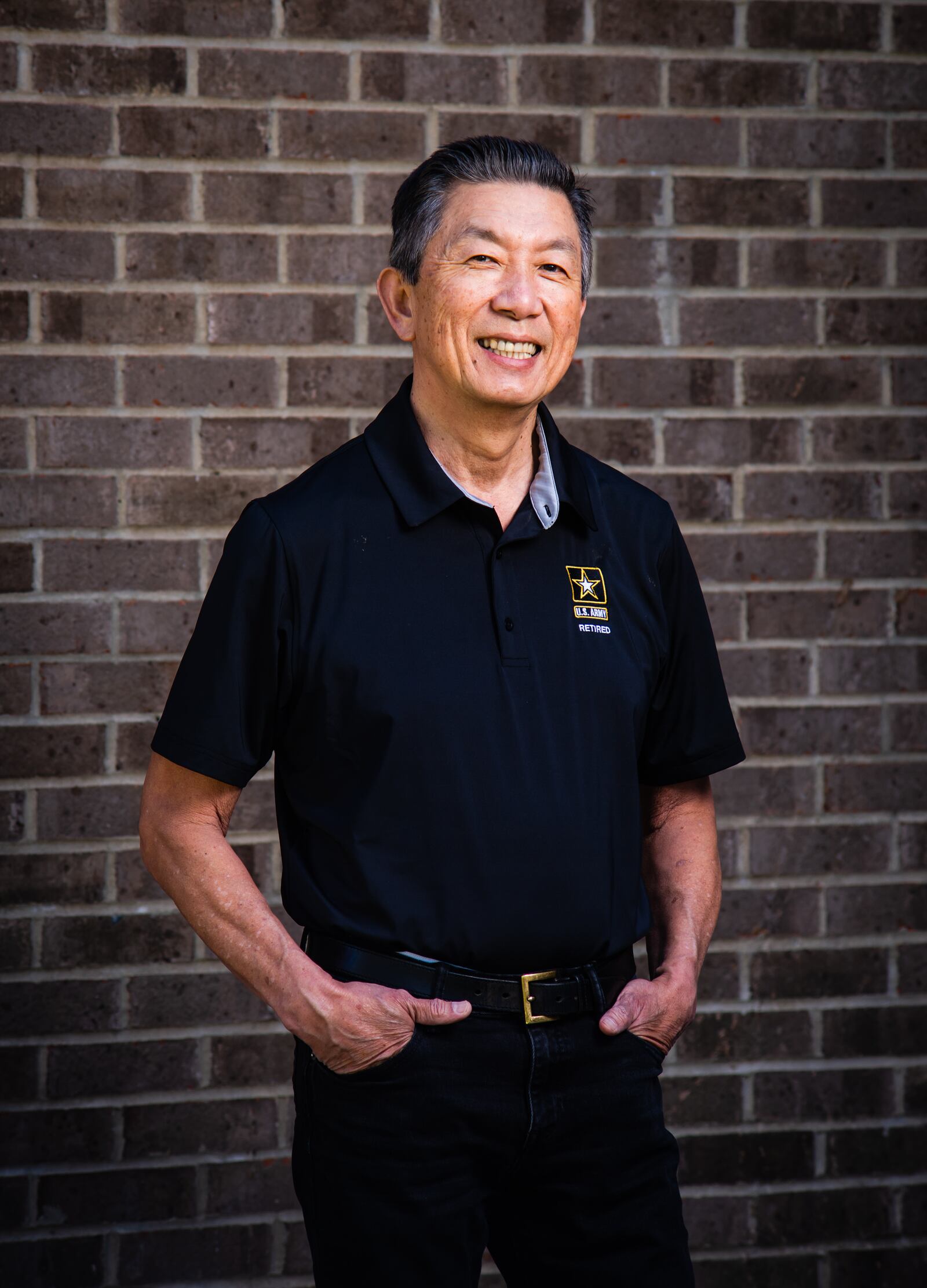 Lee Wong serves as West Chester Township Board of Trustees chair and retired from the U.S. Army after 20 years of active service. NICK GRAHAM / STAFF