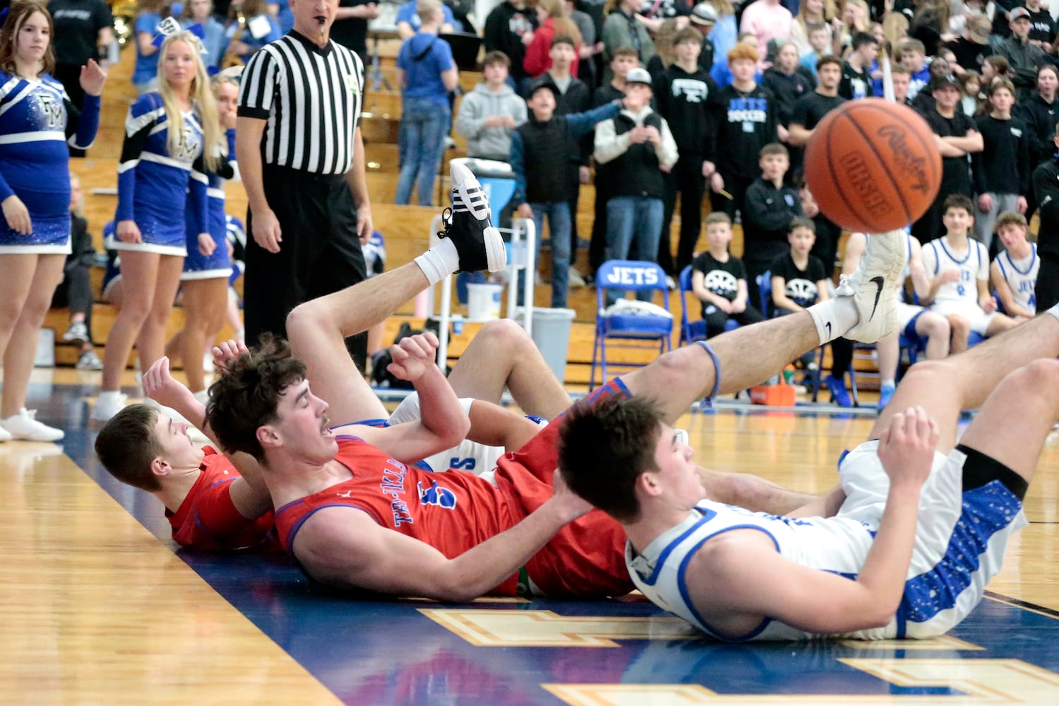 Tri Village Franklin Monroe basketball